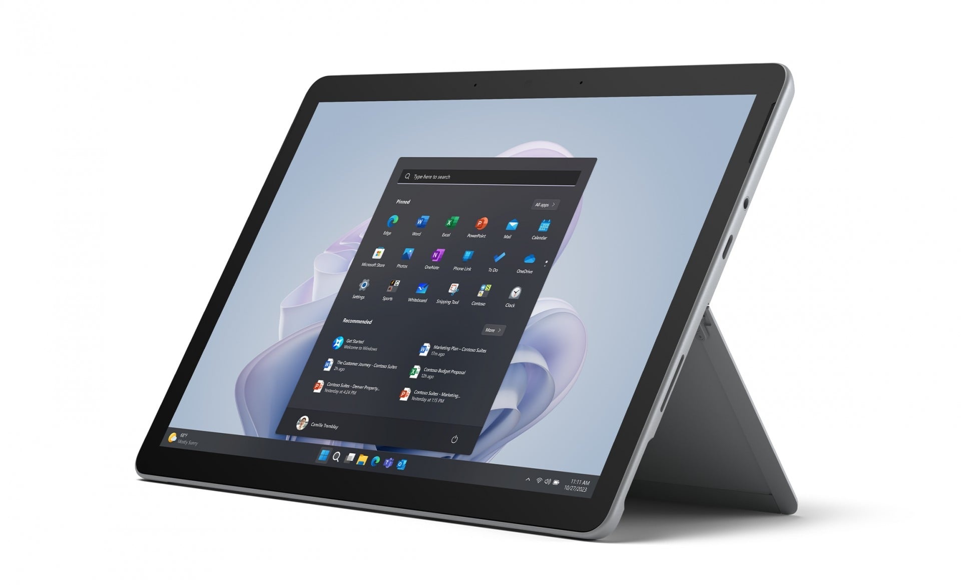 MICROSOFT Microsoft Surface Go 4 Intel® N 256 GB 26,7 cm (10.5") 8 GB Wi-Fi 6 (802.11ax) Windows 11 Pro Platino - PC | TecnoCARE.net Sabaudia, Latina, Terracina, San Felice Circeo e Pontinia