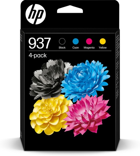 HP HP CART INK MULTICOLOR CMYK 937 NERO,CIANO,MAGENTA,GIALLO - CARTUCCE INKJET | TecnoCARE.net Sabaudia, Latina, Terracina, San Felice Circeo e Pontinia