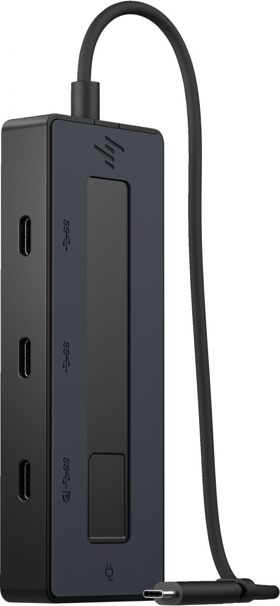 HP HP 4K USB-C Multiport Hub USB tipo-C Nero - PC | TecnoCARE.net Sabaudia, Latina, Terracina, San Felice Circeo e Pontinia