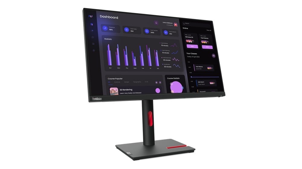 LENOVO Lenovo ThinkVision T24i-30 60,5 cm (23.8") 1920 x 1080 Pixel Full HD LED Nero - MONITOR E ACCESSORI | TecnoCARE.net Sabaudia, Latina, Terracina, San Felice Circeo e Pontinia