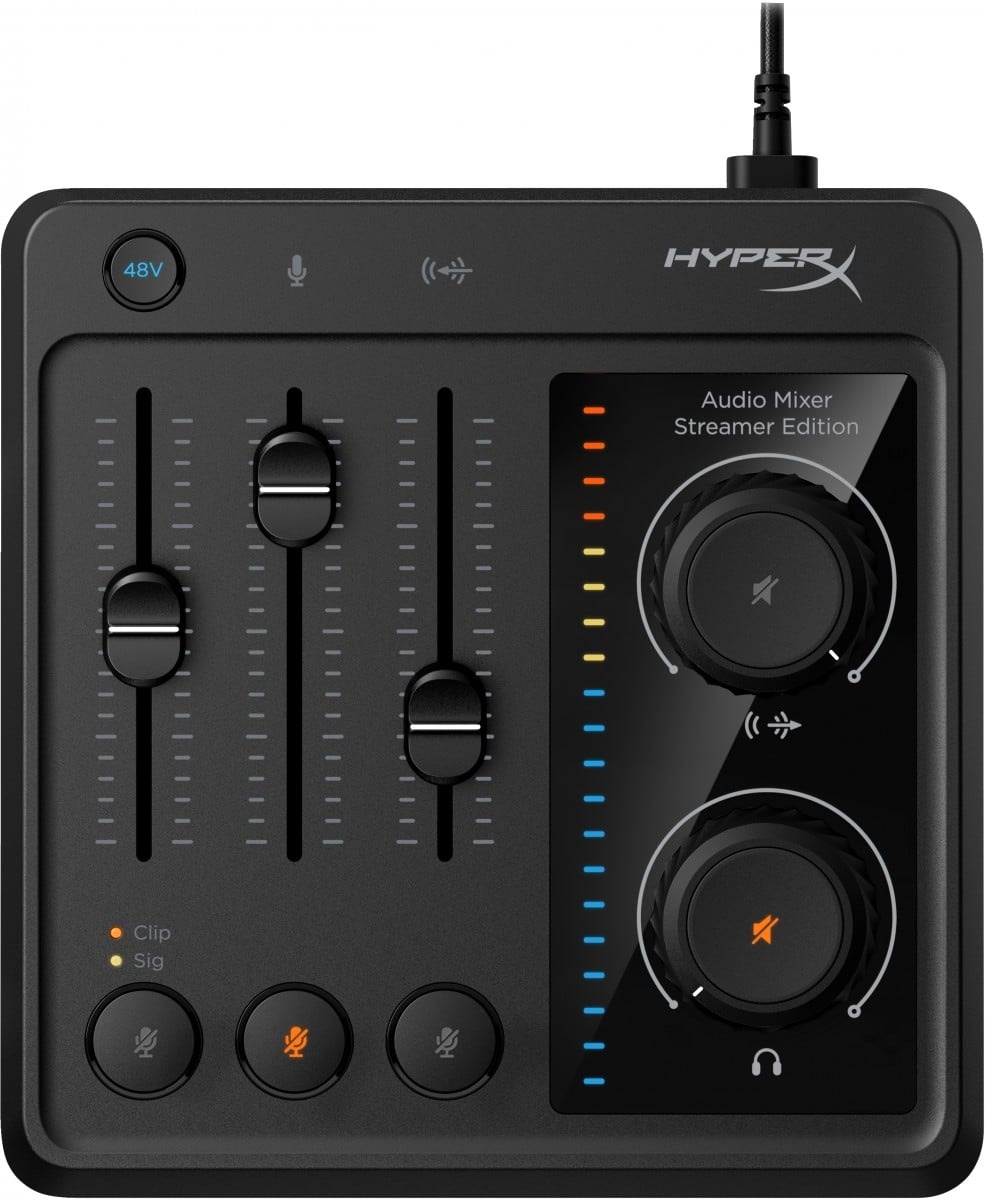 HYPERX HyperX Mixer Audio 20 - 20000 Hz Nero - ELABORAZIONI E DISTRIBUZIONI DEL SEGNALE | TecnoCARE.net Sabaudia, Latina, Terracina, San Felice Circeo e Pontinia