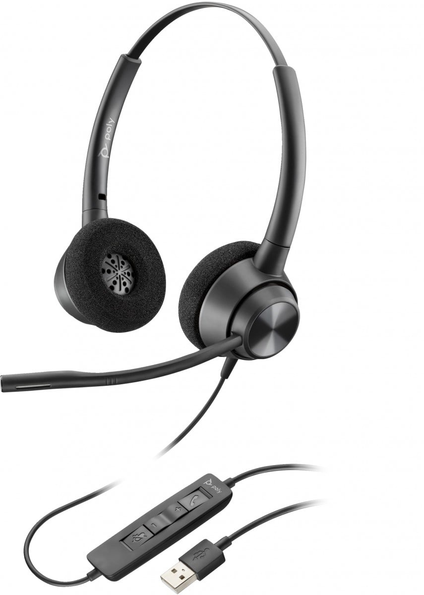 HP POLY HP Poly EncorePro 310 Monaural USB-A Headset TAA Auricolare Cablato A Padiglione Ufficio USB tipo A Nero - AUDIO E CUFFIE PORTATILI | TecnoCARE.net Sabaudia, Latina, Terracina, San Felice Circeo e Pontinia
