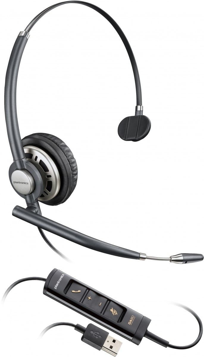 HP POLY HP Poly EncorePro 715 USB-A Monoaural Headset TAA Auricolare Cablato A Padiglione Musica e Chiamate Nero - AUDIO E CUFFIE PORTATILI | TecnoCARE.net Sabaudia, Latina, Terracina, San Felice Circeo e Pontinia