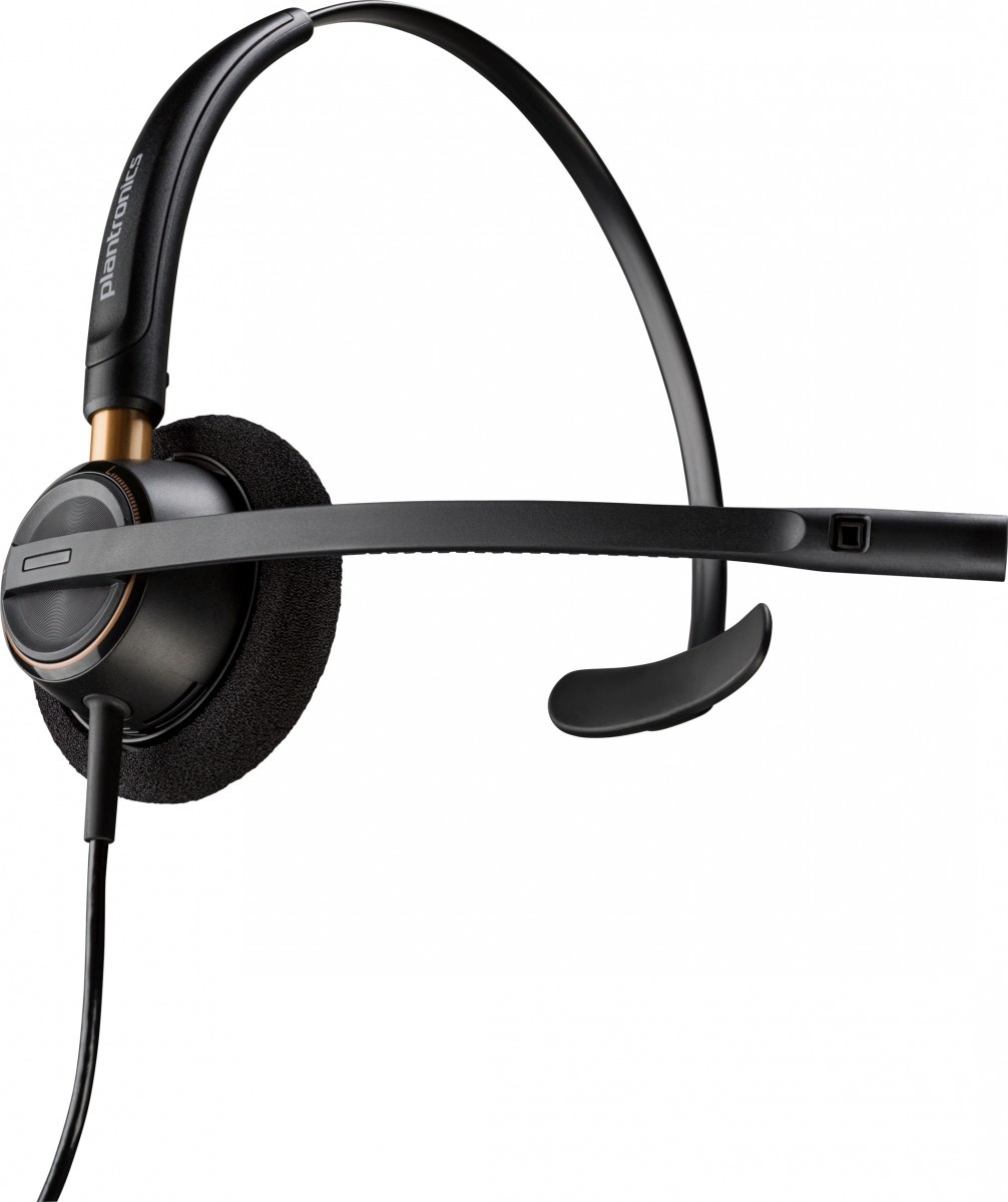 HP POLY HP Poly EncorePro 510 Monaural Headset +Quick Disconnect Auricolare Cablato A Padiglione Musica e Chiamate Nero - AUDIO E CUFFIE PORTATILI | TecnoCARE.net Sabaudia, Latina, Terracina, San Felice Circeo e Pontinia