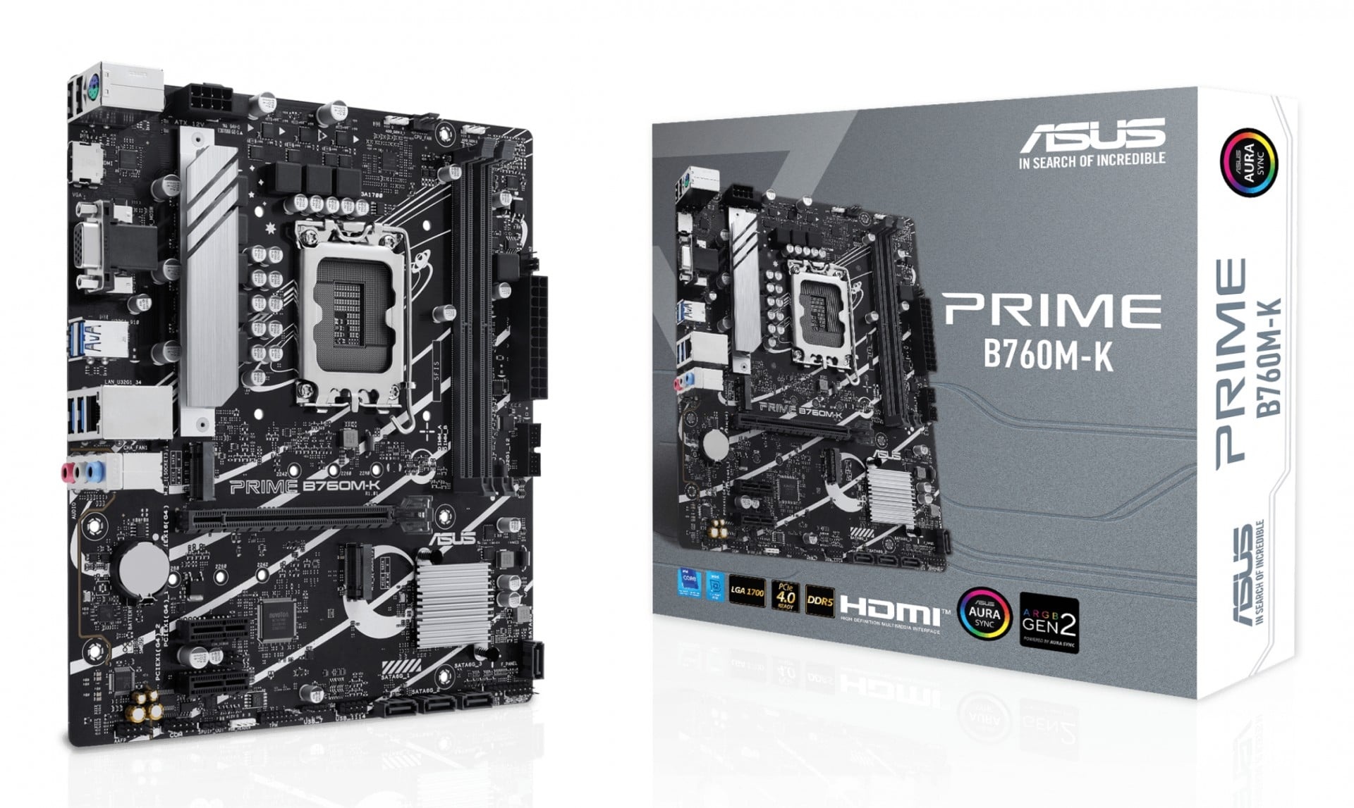 ASUS ASUS PRIME B760M-K Intel B760 LGA 1700 micro ATX - COMPONENTI | TecnoCARE.net Sabaudia, Latina, Terracina, San Felice Circeo e Pontinia
