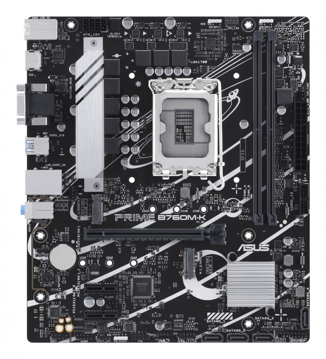 ASUS ASUS PRIME B760M-K Intel B760 LGA 1700 micro ATX - COMPONENTI | TecnoCARE.net Sabaudia, Latina, Terracina, San Felice Circeo e Pontinia