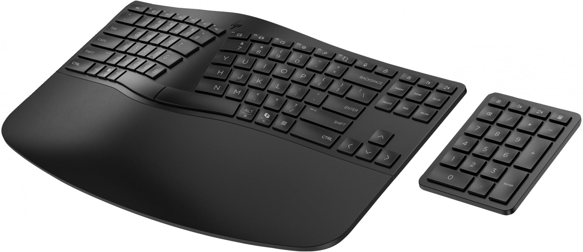HP Tastiera wireless HP 965 ergonomica - ricevitore USB + Bluetooth - nera QWERTY (7E756AA#ABB) - TASTIERE E CONTROLLER | TecnoCARE.net Sabaudia, Latina, Terracina, San Felice Circeo e Pontinia