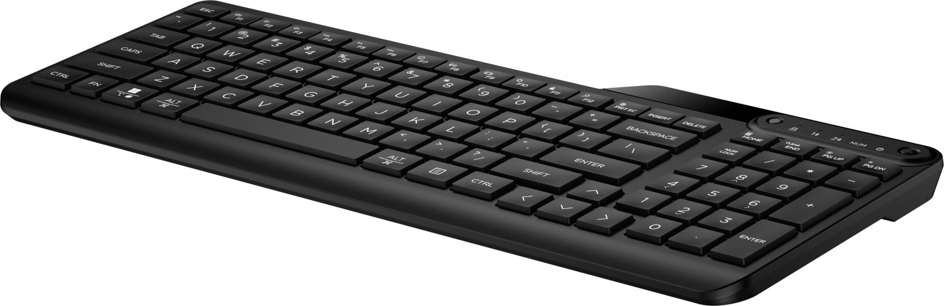 HP Tastiera wireless HP 475 dual mode - ricevitore USB + Bluetooth - nera QWERTY (7N7B9AA#ABB) - TASTIERE E CONTROLLER | TecnoCARE.net Sabaudia, Latina, Terracina, San Felice Circeo e Pontinia