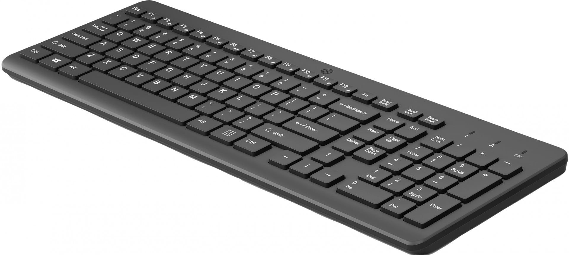 HP Tastiera wireless HP 225 - ricevitore USB - nera QWERTY (805T1AA#ABB) - TASTIERE E CONTROLLER | TecnoCARE.net Sabaudia, Latina, Terracina, San Felice Circeo e Pontinia