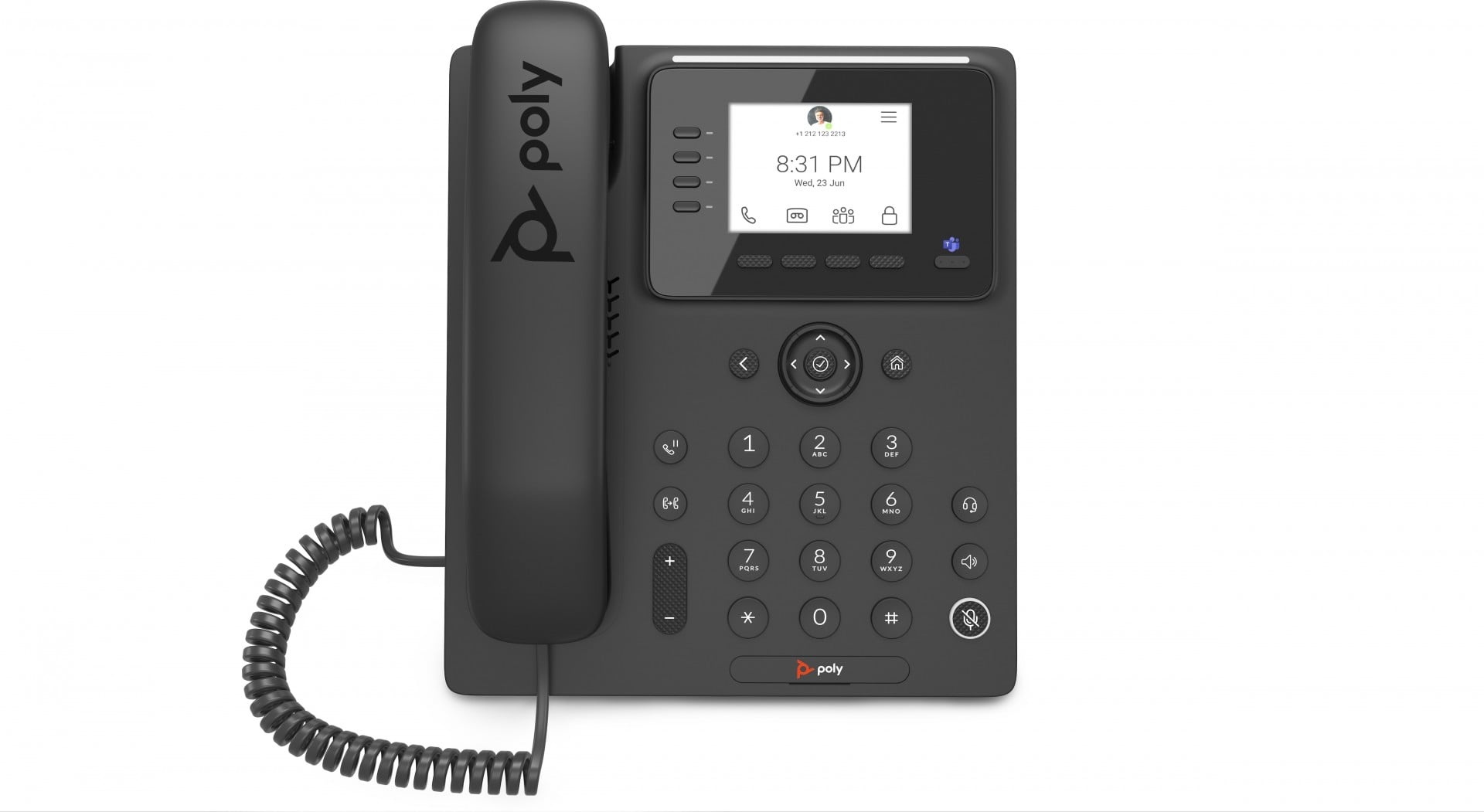 HP POLY HP Poly CCX 350 Business Media Phone for Microsoft Teams and PoE-enabled telefono IP Nero LCD - APPARECCHIATURA TELEFONICA | TecnoCARE.net Sabaudia, Latina, Terracina, San Felice Circeo e Pontinia