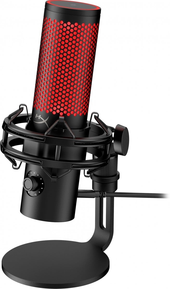 HP Microfono a condensatore HyperX QuadCast 2, USB, filtro anti-pop, nero - ACCESSORI ED ELEMENTI PER APPARECCHIATURA AUDIO | TecnoCARE.net Sabaudia, Latina, Terracina, San Felice Circeo e Pontinia