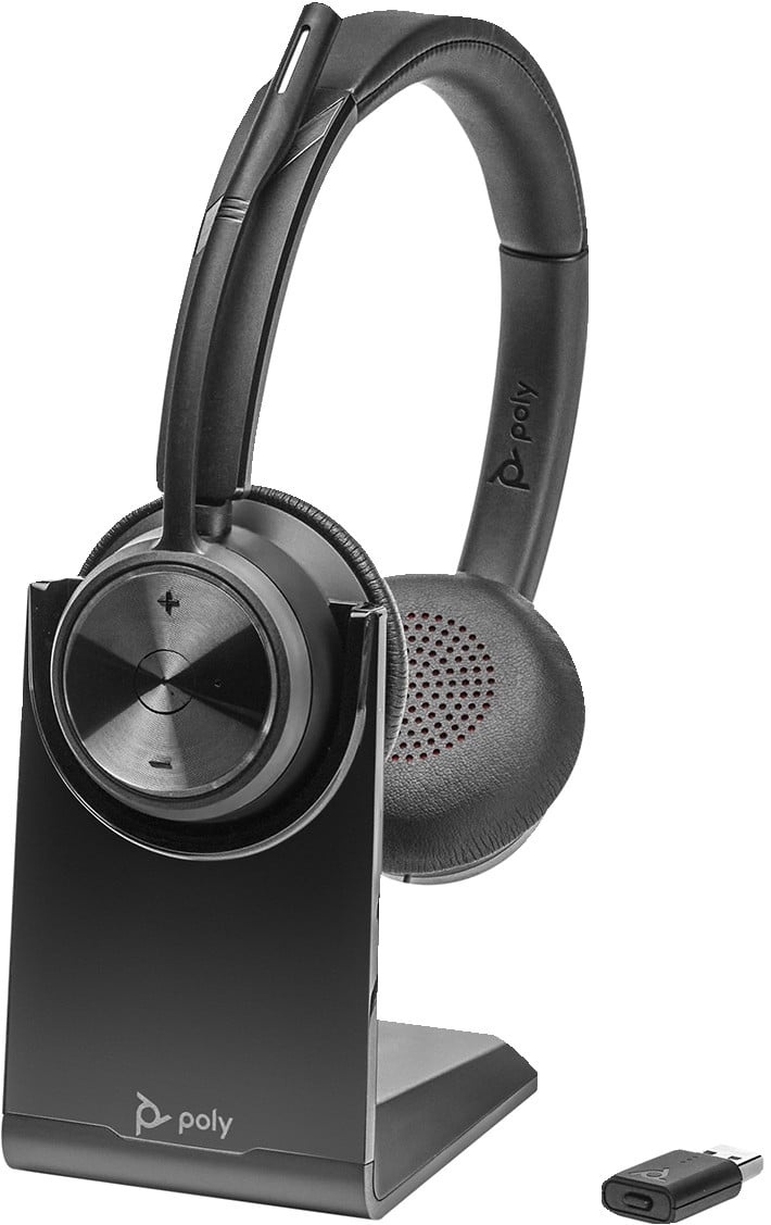 HP POLY HP Poly Savi 7320 UC Stereo DECT 1880-1900 MHz Headset Auricolare Wireless A Padiglione Ufficio USB tipo-C Base di ricarica Nero - AUDIO E CUFFIE PORTATILI | TecnoCARE.net Sabaudia, Latina, Terracina, San Felice Circeo e Pontinia