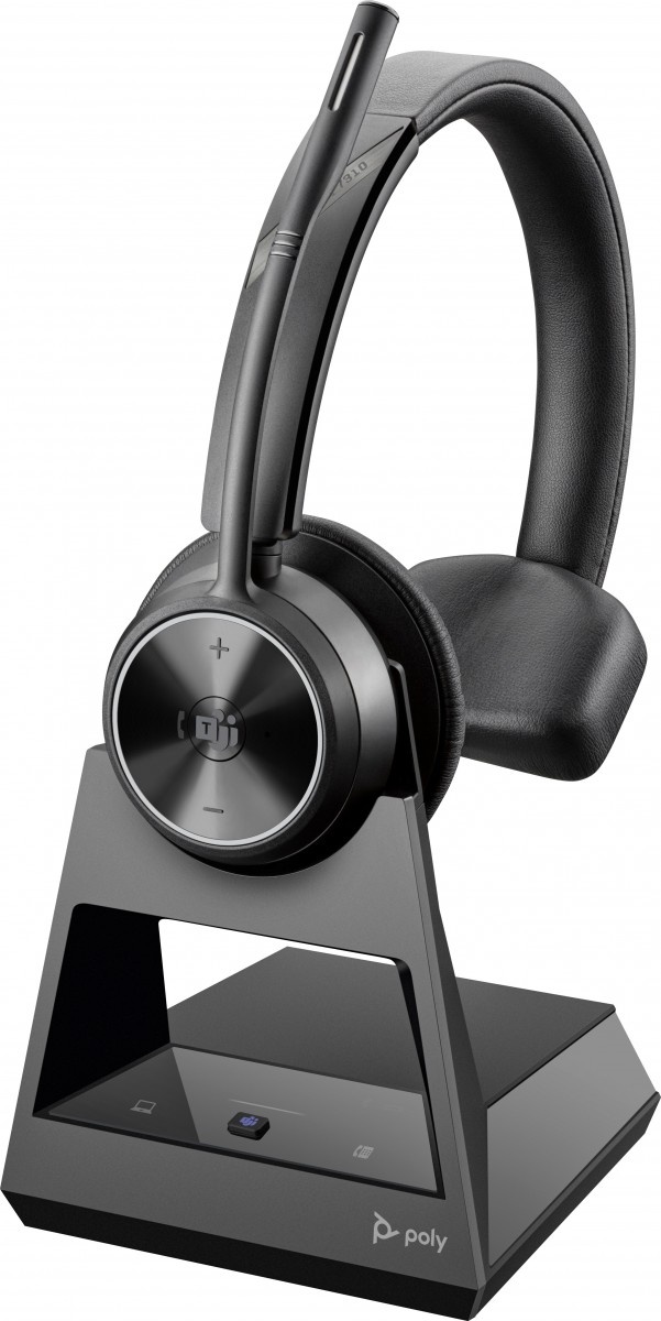 HP POLY HP Poly Savi 7310 UC Monaural Microsoft Teams Certified DECT 1880-1900 MHz Headset Auricolare Wireless A Padiglione Ufficio Base di ricarica Nero - AUDIO E CUFFIE PORTATILI | TecnoCARE.net Sabaudia, Latina, Terracina, San Felice Circeo e Pontinia