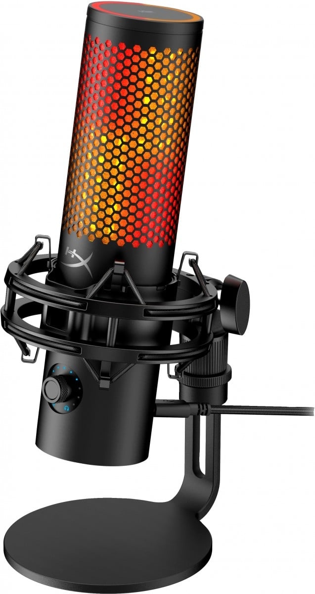HYPERX HyperX QuadCast 2 S - Microfono USB (Nero) Microfono da tavolo - ACCESSORI ED ELEMENTI PER APPARECCHIATURA AUDIO | TecnoCARE.net Sabaudia, Latina, Terracina, San Felice Circeo e Pontinia