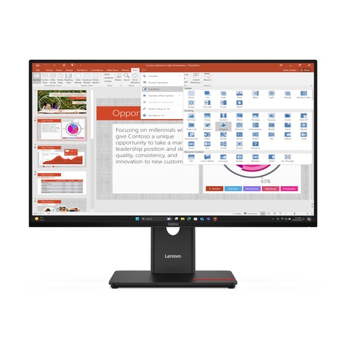 LENOVO LENOVO ThinkVision T27-40 68,58cm 27inch IPS 16:9 1920x1080 300cd/m2 1500:1 HDMI DP VGA USB TopSeller - MONITOR E ACCESSORI | TecnoCARE.net Sabaudia, Latina, Terracina, San Felice Circeo e Pontinia