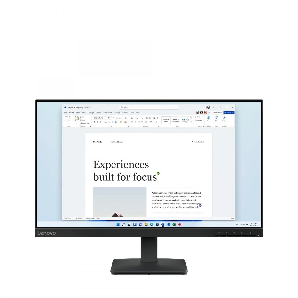 LENOVO Lenovo L24-4e Monitor PC 60,5 cm (23.8") 1920 x 1080 Pixel Full HD LCD Nero - MONITOR E ACCESSORI | TecnoCARE.net Sabaudia, Latina, Terracina, San Felice Circeo e Pontinia
