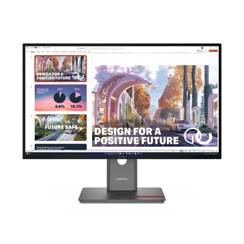 LENOVO Lenovo ThinkVision P27QD-40 Monitor PC 68,6 cm (27") 2560 x 1440 Pixel Wide Quad HD LED Nero - MONITOR E ACCESSORI | TecnoCARE.net Sabaudia, Latina, Terracina, San Felice Circeo e Pontinia