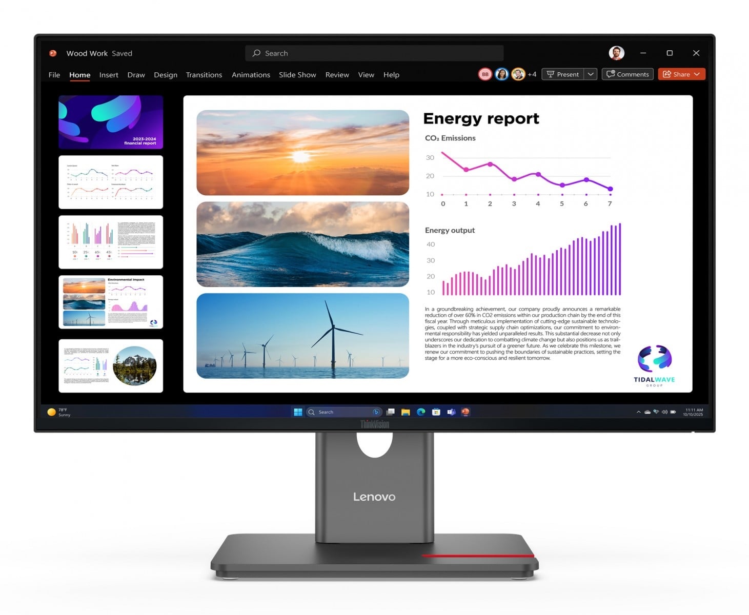 LENOVO Lenovo ThinkVision P24Q-40 Monitor PC 60,5 cm (23.8") 2560 x 1440 Pixel Quad HD LCD Nero - MONITOR E ACCESSORI | TecnoCARE.net Sabaudia, Latina, Terracina, San Felice Circeo e Pontinia
