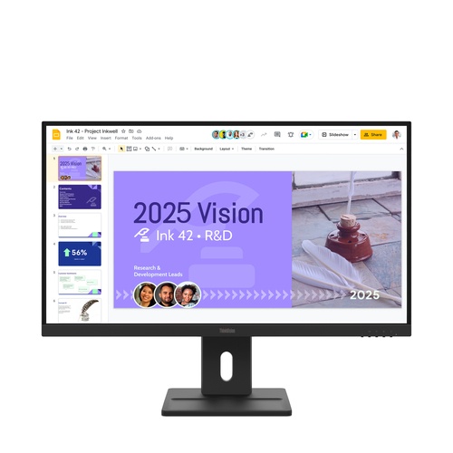 LENOVO Lenovo ThinkVision E27Q-40 Monitor PC 68,6 cm (27") 2560 x 1440 Pixel Quad HD LCD Nero - MONITOR E ACCESSORI | TecnoCARE.net Sabaudia, Latina, Terracina, San Felice Circeo e Pontinia
