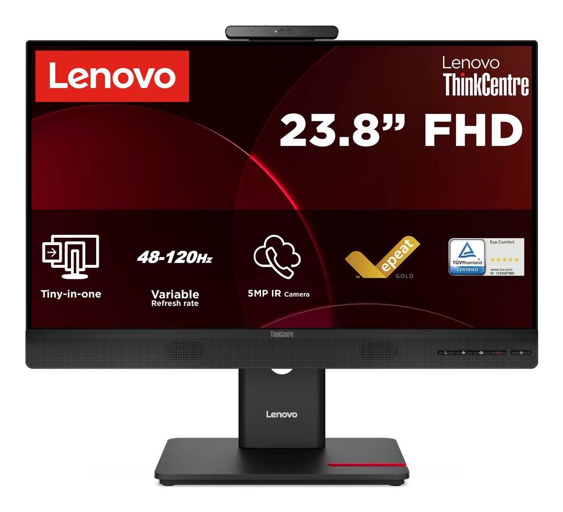 LENOVO Lenovo ThinkCentre TIO24 Gen6 23.8inch FHD 48-120Hz 16:9 250cd/m2 - MONITOR E ACCESSORI | TecnoCARE.net Sabaudia, Latina, Terracina, San Felice Circeo e Pontinia