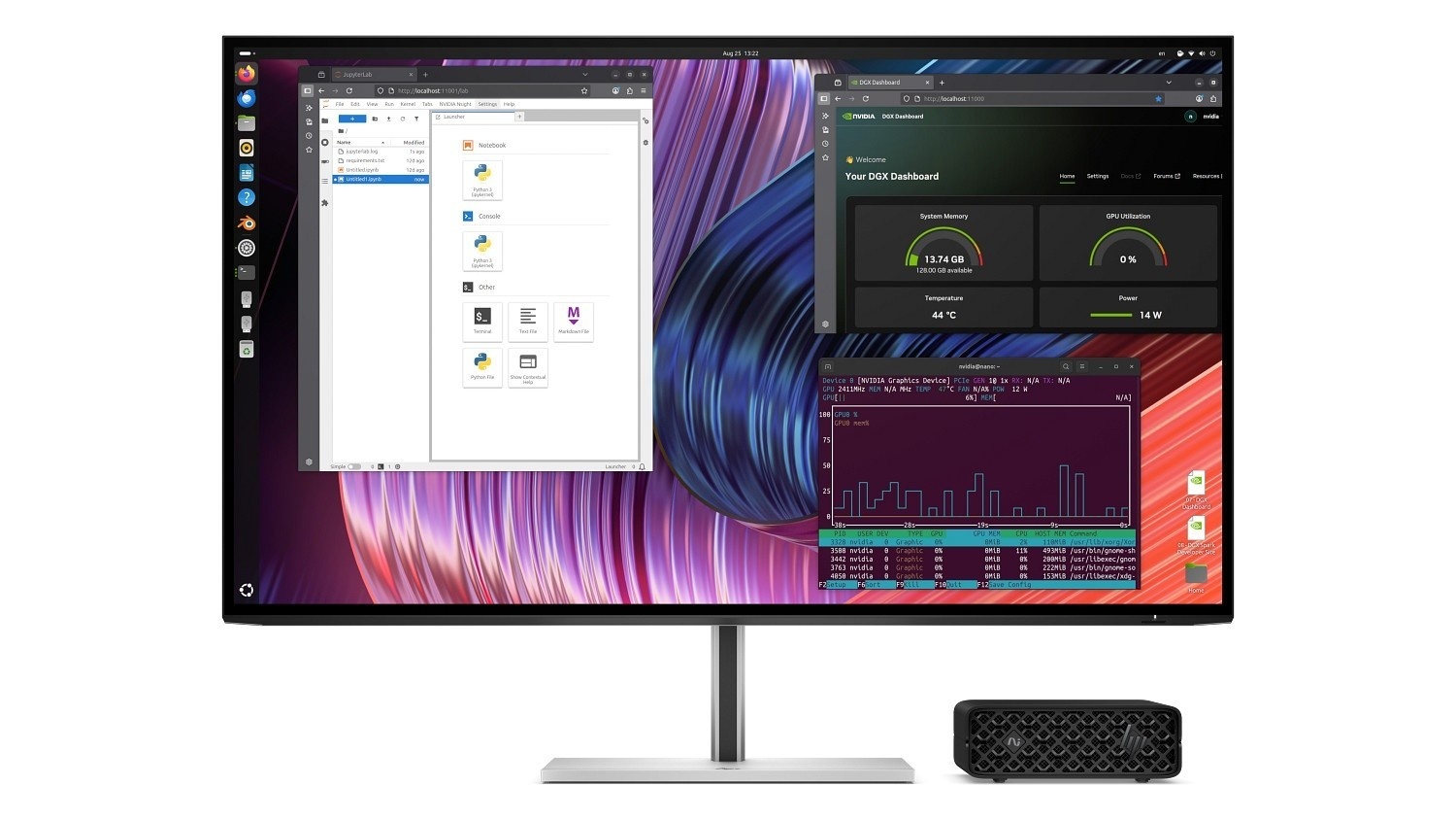 HP HP ZGX Nano G1n AI GB10 128 GB LPDDR5x-SDRAM 4 TB SSD Linux Mini PC Stazione di lavoro AI Workstation, AI PC Nero - PC | TecnoCARE.net Sabaudia, Latina, Terracina, San Felice Circeo e Pontinia