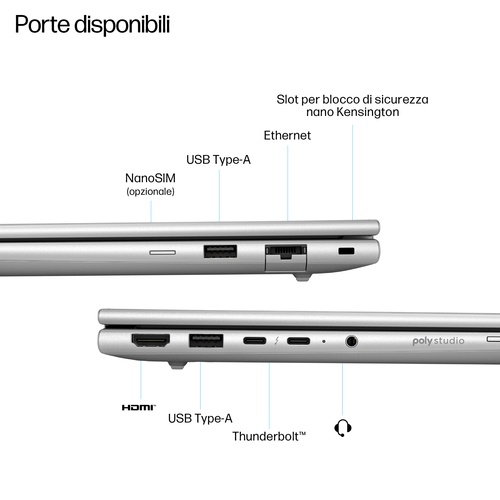 HP HP NB ELITEBOOK 6 G1I 16 ULTRA 7-255U 24GB 1TB SSD 16 WIN 11 PRO - NOTEBOOK | TecnoCARE.net Sabaudia, Latina, Terracina, San Felice Circeo e Pontinia