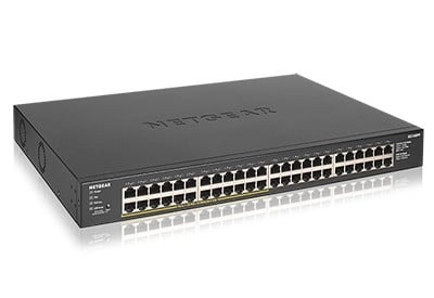 NETGEAR NETGEAR GS348PP Non gestito Gigabit Ethernet (10/100/1000) Supporto Power over Ethernet (PoE) Nero - RETI | TecnoCARE.net Sabaudia, Latina, Terracina, San Felice Circeo e Pontinia