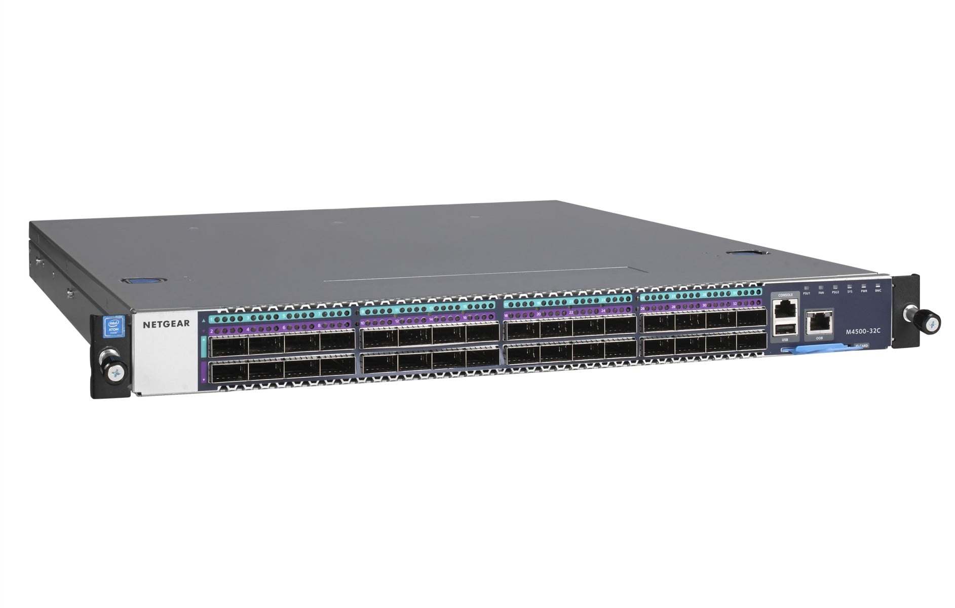 NETGEAR NETGEAR M4500-32C Gestito L2/L3/L4 1U Nero - RETI | TecnoCARE.net Sabaudia, Latina, Terracina, San Felice Circeo e Pontinia