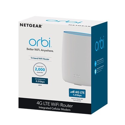 NETGEAR NETGEAR LBR20 router wireless Gigabit Ethernet Dual-band (2.4 GHz/5 GHz) 4G Bianco - RETI | TecnoCARE.net Sabaudia, Latina, Terracina, San Felice Circeo e Pontinia