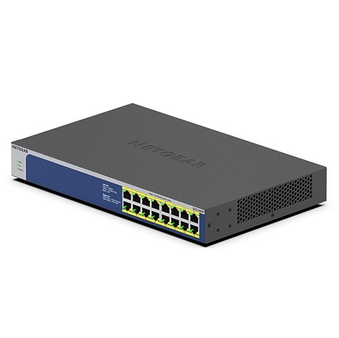 NETGEAR NETGEAR GS516PP Non gestito Gigabit Ethernet (10/100/1000) Supporto Power over Ethernet (PoE) Blu, Grigio - RETI | TecnoCARE.net Sabaudia, Latina, Terracina, San Felice Circeo e Pontinia