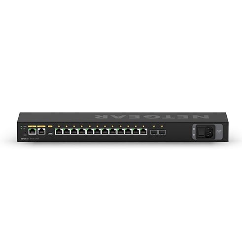 NETGEAR NETGEAR M4250-12M2XF Gestito L2/L3 2.5G Ethernet 1U Nero - RETI | TecnoCARE.net Sabaudia, Latina, Terracina, San Felice Circeo e Pontinia