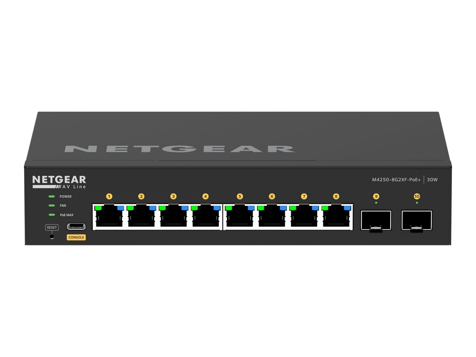 NETGEAR NETGEAR GSM4210PX-100EUS switch di rete Gestito L2/L3 Gigabit Ethernet (10/100/1000) Supporto Power over Ethernet (PoE) Nero - RETI | TecnoCARE.net Sabaudia, Latina, Terracina, San Felice Circeo e Pontinia