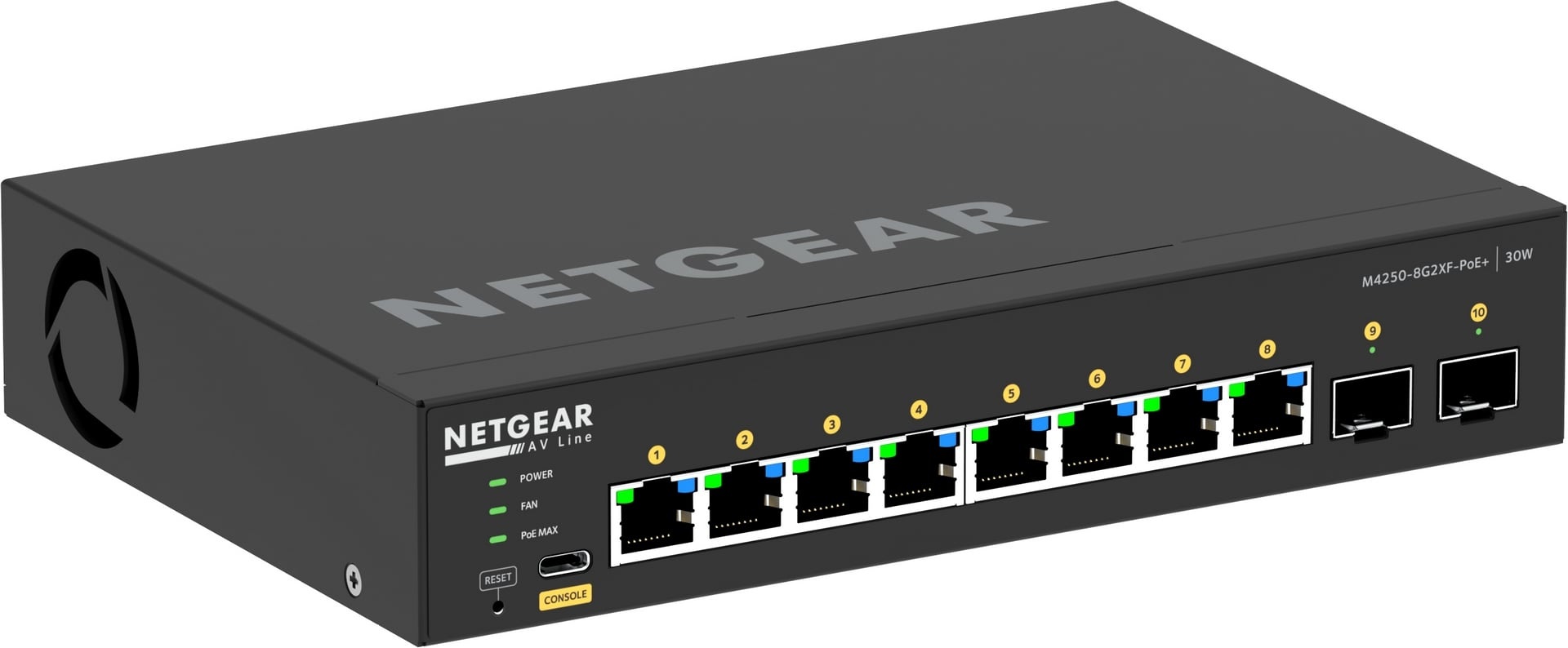 NETGEAR NETGEAR GSM4210PX-100EUS switch di rete Gestito L2/L3 Gigabit Ethernet (10/100/1000) Supporto Power over Ethernet (PoE) Nero - RETI | TecnoCARE.net Sabaudia, Latina, Terracina, San Felice Circeo e Pontinia