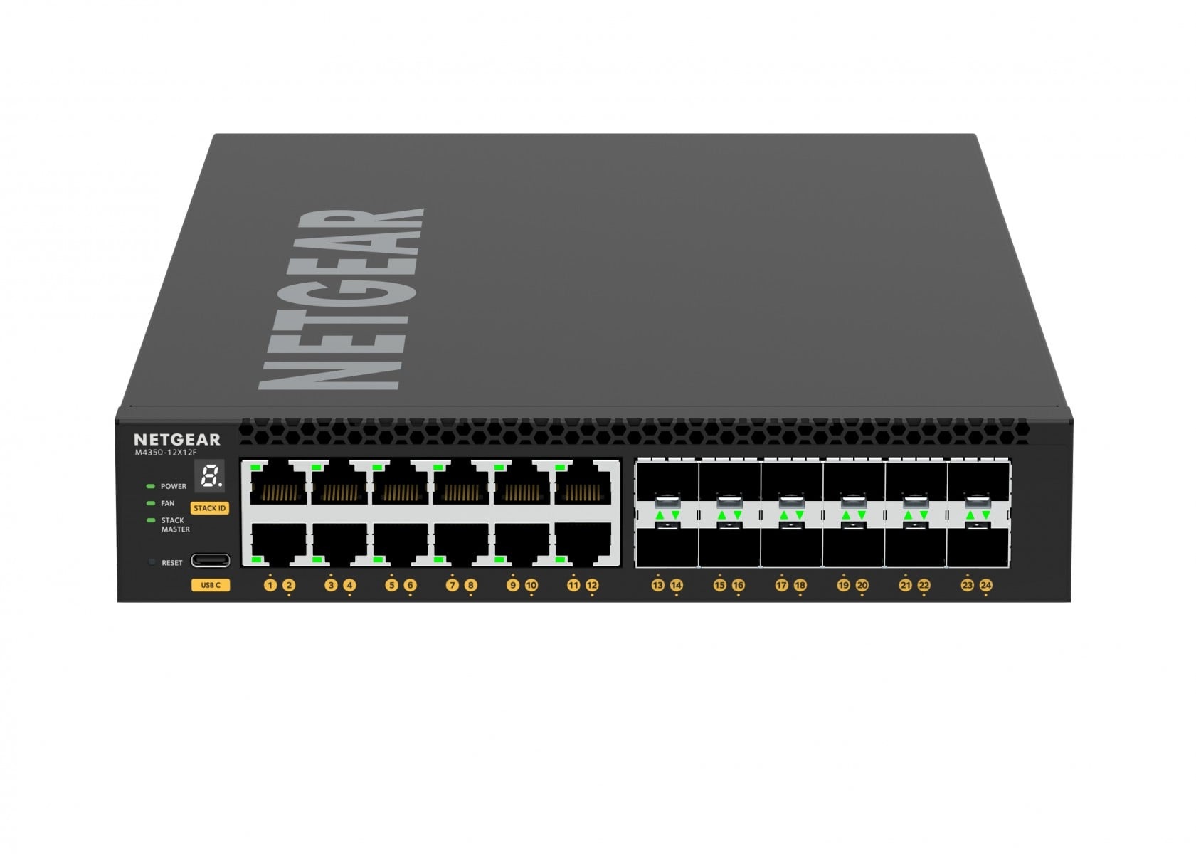 NETGEAR NETGEAR M4350-12X12F Gestito L3 10G Ethernet (100/1000/10000) 1U Nero - RETI | TecnoCARE.net Sabaudia, Latina, Terracina, San Felice Circeo e Pontinia