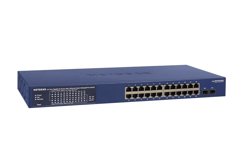 NETGEAR NETGEAR GS724TP-300EUS switch di rete Gestito L2/L3/L4 Gigabit Ethernet (10/100/1000) Supporto Power over Ethernet (PoE) Blu - RETI | TecnoCARE.net Sabaudia, Latina, Terracina, San Felice Circeo e Pontinia