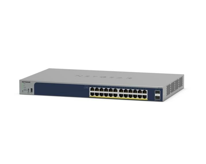NETGEAR NETGEAR GS724TPv3 Gestito L2 Gigabit Ethernet (10/100/1000) Supporto Power over Ethernet (PoE) Grigio - RETI | TecnoCARE.net Sabaudia, Latina, Terracina, San Felice Circeo e Pontinia