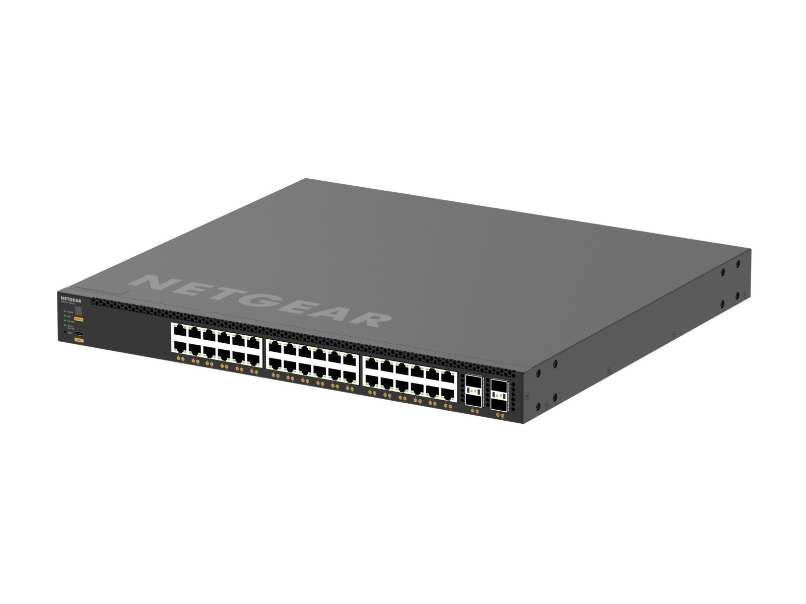 NETGEAR NETGEAR M4350-36X4V Gestito L3 10G Ethernet (100/1000/10000) Supporto Power over Ethernet (PoE) 1U Nero - RETI | TecnoCARE.net Sabaudia, Latina, Terracina, San Felice Circeo e Pontinia