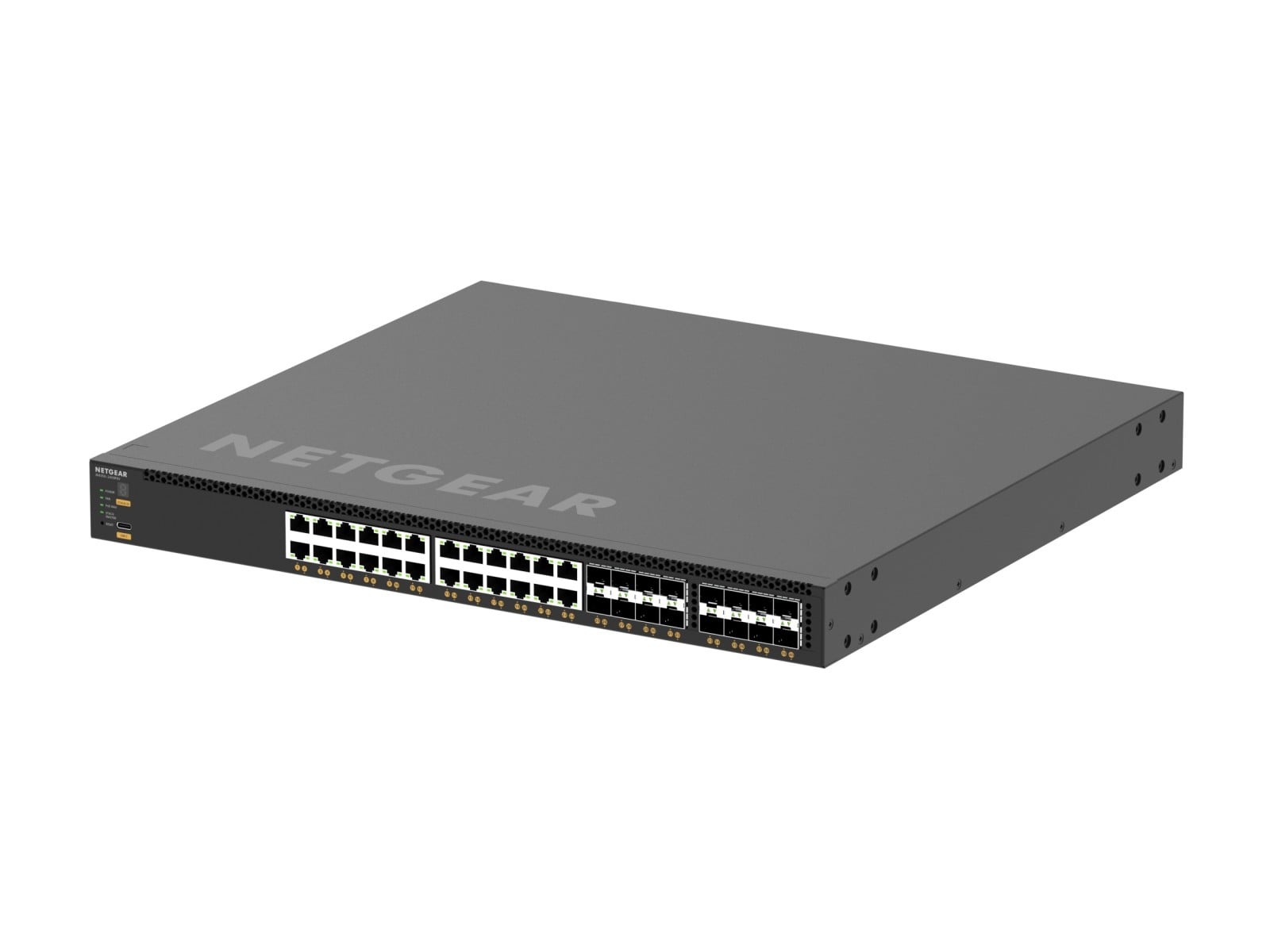 NETGEAR NETGEAR M4350-24X8F8V Gestito L3 10G Ethernet (100/1000/10000) Supporto Power over Ethernet (PoE) 1U Nero - RETI | TecnoCARE.net Sabaudia, Latina, Terracina, San Felice Circeo e Pontinia