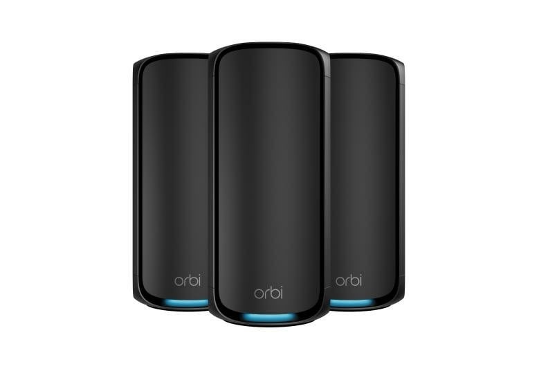 NETGEAR NETGEAR Orbi 970 Series Quad-Band WiFi 7, 3-Pack Quad-band (2.4 GHz / 5 GHz-1 / 5 GHz-2 / 6 GHz) Wi-Fi 6 (802.11ax) Nero Interno - RETI | TecnoCARE.net Sabaudia, Latina, Terracina, San Felice Circeo e Pontinia