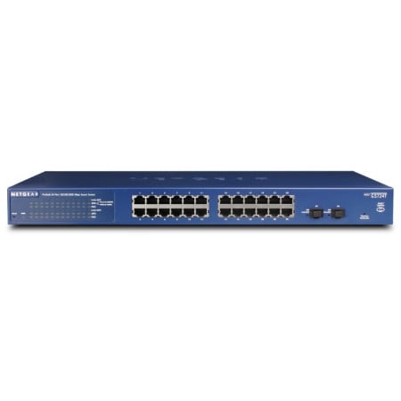 NETGEAR NETGEAR GS724Tv6 Gestito L2+/L3 Gigabit Ethernet (10/100/1000) 1U Blu, Grigio - RETI | TecnoCARE.net Sabaudia, Latina, Terracina, San Felice Circeo e Pontinia