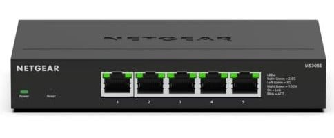 NETGEAR Netgear MS305E Switch 5x2.5G - RETI | TecnoCARE.net Sabaudia, Latina, Terracina, San Felice Circeo e Pontinia