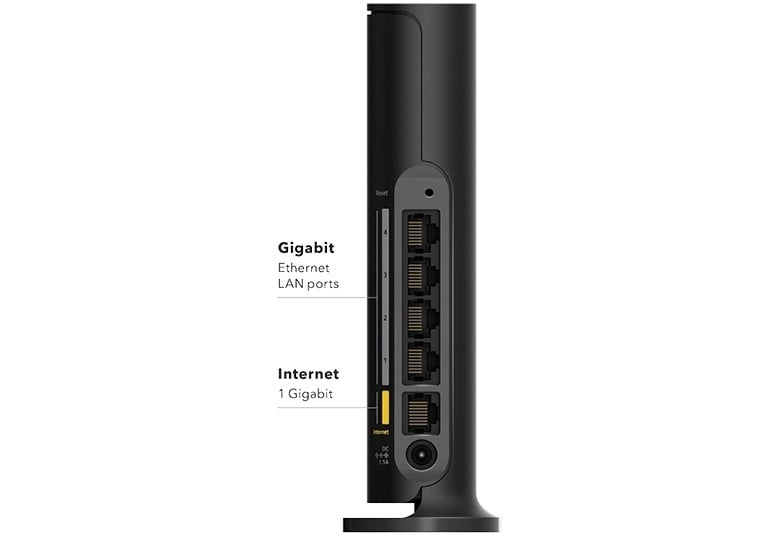 NETGEAR NETGEAR 4-Stream AX1800 router wireless Gigabit Ethernet Dual-band (2.4 GHz/5 GHz) Nero - RETI | TecnoCARE.net Sabaudia, Latina, Terracina, San Felice Circeo e Pontinia