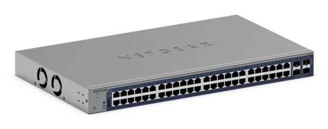 NETGEAR NETGEAR GS752TX Gestito Gigabit Ethernet (10/100/1000) 1U Grigio - RETI | TecnoCARE.net Sabaudia, Latina, Terracina, San Felice Circeo e Pontinia