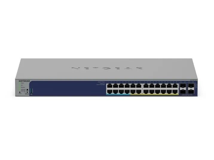 NETGEAR NETGEAR GS728TXUP Gestito Gigabit Ethernet (10/100/1000) Supporto Power over Ethernet (PoE) 1U Grigio - RETI | TecnoCARE.net Sabaudia, Latina, Terracina, San Felice Circeo e Pontinia
