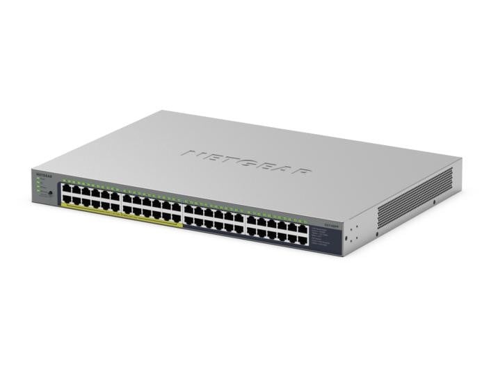 NETGEAR NETGEAR GS748PP Non gestito Gigabit Ethernet (10/100/1000) Supporto Power over Ethernet (PoE) Grigio - RETI | TecnoCARE.net Sabaudia, Latina, Terracina, San Felice Circeo e Pontinia