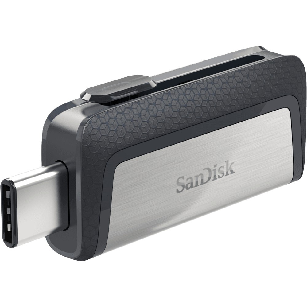 SANDISK SanDisk Ultra Dual Drive USB Type-C unità flash USB 128 GB USB Type-A / USB Type-C 3.2 Gen 1 (3.1 Gen 1) Nero, Argento - SUPPORTI PER LA MEMORIZZAZIONE | TecnoCARE.net Sabaudia, Latina, Terracina, San Felice Circeo e Pontinia