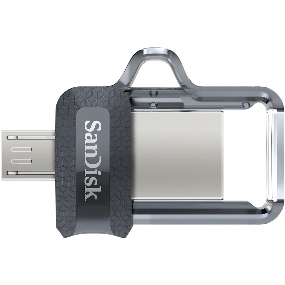 SANDISK SanDisk Ultra Dual m3.0 unità flash USB 64 GB USB Type-A / Micro-USB 3.2 Gen 1 (3.1 Gen 1) Nero, Argento, Trasparente - SUPPORTI PER LA MEMORIZZAZIONE | TecnoCARE.net Sabaudia, Latina, Terracina, San Felice Circeo e Pontinia