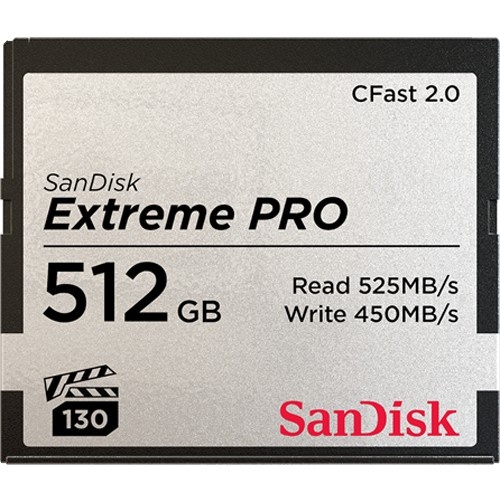 SANDISK SanDisk Extreme Pro 512 GB CFast 2.0 - SUPPORTI PER LA MEMORIZZAZIONE | TecnoCARE.net Sabaudia, Latina, Terracina, San Felice Circeo e Pontinia