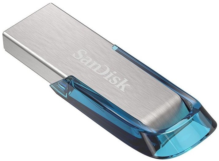 SANDISK SanDisk Ultra Flair unità flash USB 64 GB USB tipo A 3.2 Gen 1 (3.1 Gen 1) Blu, Argento - SUPPORTI PER LA MEMORIZZAZIONE | TecnoCARE.net Sabaudia, Latina, Terracina, San Felice Circeo e Pontinia