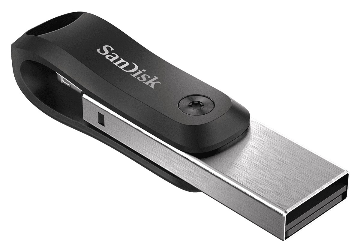 SANDISK SanDisk iXpand unità flash USB 64 GB USB Type-A / Lightning 3.2 Gen 2 (3.1 Gen 2) Nero, Argento - SUPPORTI PER LA MEMORIZZAZIONE | TecnoCARE.net Sabaudia, Latina, Terracina, San Felice Circeo e Pontinia
